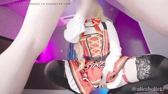 aliceholic13 Vtuber Japanese Cosplayer femdom blowjob