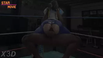 Street Fighter Chun-Li Fucks Hard In The Ring Hentai 3D