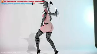 HAKU Succubus Good-night Kiss choreography video R-18 - Dark Red Socks Color Edit Smixix