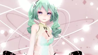 Miku x insect - Soft Green Hair Color Edit smixix