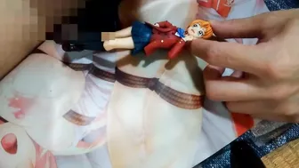 制服JCフィギュアにぶっかけ顔射オナニーキモオタク男の喘ぎ声あり【ふたりはプリキュア美墨なぎさ(キュアブラック)】