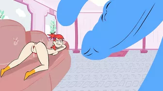 HOT SEXY CARTOON slut fucked by MONSTER! Rule34 Hentai