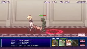 Cute ladies in hentai sex with green men in Raspbery castle 2 new hentai game video