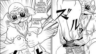 MAESTRO ROSHI SE FOLLA A BULMA Y A VIDEL | Dragon Ball Z | MangaH - Doujin