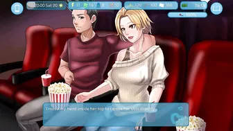 Love and Sex: Fingering Alexis at the cinema