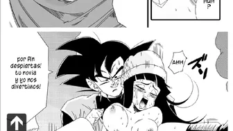 BLACK GOKU X MAI - Goku Black Fucks Mai of the Future - Doujin in Spanish