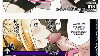 HINATA X SAKURA X INO - Manga en español - SAHARA WATARU