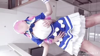 Amatuer POV Idol Vtuber Maid Cosplay creampie compilation