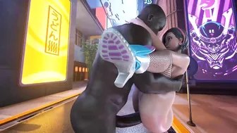 Fortnite Rox Big Butt Brazilian Fucked Outside BBC In Mega City