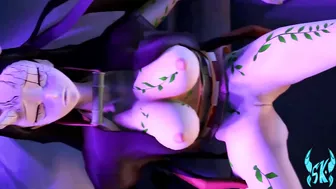 nezuko was almost caught trying anal toys