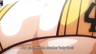 Playing funny baseball mach with 2 big boobs and big ass sexy virgin girls fuck anime sex hentai