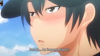 Playing funny baseball mach with 2 big boobs and big ass sexy virgin girls fuck anime sex hentai