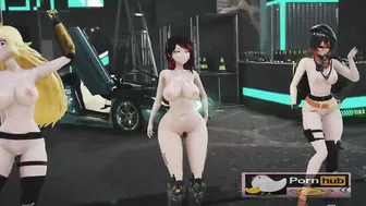 mmd r18 Step RWbY sexy slut ahegao babe Girls 3d hentai