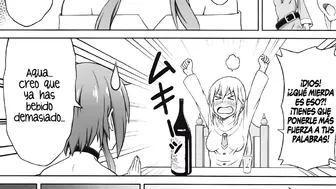 KAZUMA X DARKNESS X MEGUMIN - Konosuba Night Explosions - Doujin in Spanish