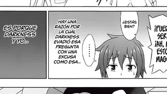 KAZUMA X DARKNESS X MEGUMIN - Konosuba Night Explosions - Doujin in Spanish