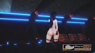 mmd r18 Dance The Night Away Ruby Gantz Suit sexy bitch space 3d hentai