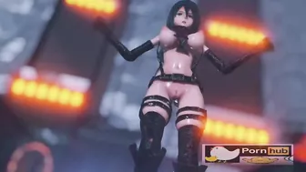 mmd r18 Bunny Style Tara Mikasa Ackerman 3d hentai