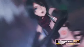 mmd r18 Bunny Style Tara Mikasa Ackerman 3d hentai