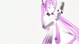 Hatsune Miku Hentai Undress Dance Vocaloid MMD 3D Blonde Hair Color Edit Smixix