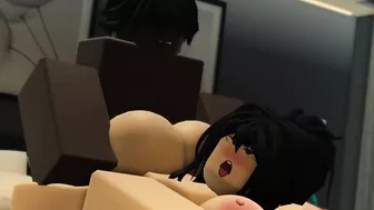 Roblox slut takes dick