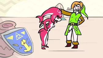 Sexy Zelda Fish Bitch Mouth Fucked! Rule34