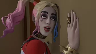 Catwoman eating Harley Quinn's ass (No Sound)