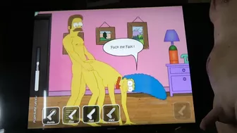 The Simpsons, Marge And Flanders Anime Hentai UNCENSORED By Seeadraa Ep 373