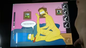 The Simpsons, Marge And Flanders Anime Hentai UNCENSORED By Seeadraa Ep 373