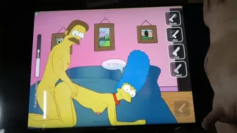 The Simpsons, Marge And Flanders Anime Hentai UNCENSORED By Seeadraa Ep 373