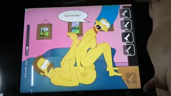 The Simpsons, Marge And Flanders Anime Hentai UNCENSORED By Seeadraa Ep 373