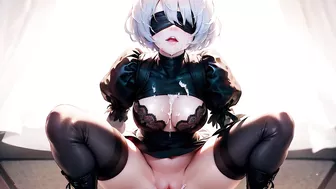 [4K] AI Hentai Arts #17 — YoRHa No.2 Type B(2b)