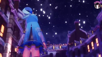 Horny Aqua From Konosuba + Multiple Creampies (3D Hentai)