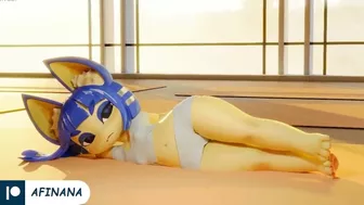 Ankha Hard Fuck with Huge Dick Until Cum