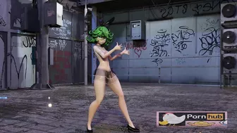 mmd r18 Bunny Style Tatsumaki sexy bitch princess cum swallow for the king goblin 3d hentai