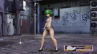 mmd r18 Bunny Style Tatsumaki sexy bitch princess cum swallow for the king goblin 3d hentai