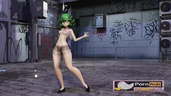 mmd r18 Bunny Style Tatsumaki sexy bitch princess cum swallow for the king goblin 3d hentai