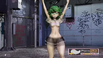 mmd r18 Bunny Style Tatsumaki Full sex dance 3d hentai fuck public milf cum swallow princess