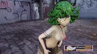 mmd r18 Bunny Style Tatsumaki Full sex dance 3d hentai fuck public milf cum swallow princess