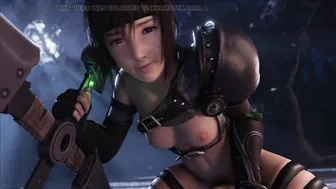 Yuffie Kisaragi sweet blowjob, rich small tits, intense sex (3D Hentai Porn Final Fantasy Remake) LazyProcrastinator