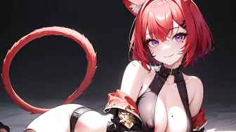 4K AI Hentai Arts #24 — Neko Girl