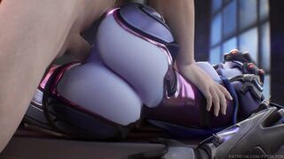 Overwatch Widowmaker big ass fuck - (Fpsblyck)