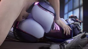 Overwatch Widowmaker big ass fuck - (Fpsblyck)