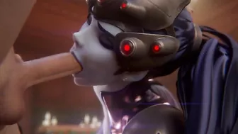 Overwatch Widowmaker face fuck - (Fpsblyck)