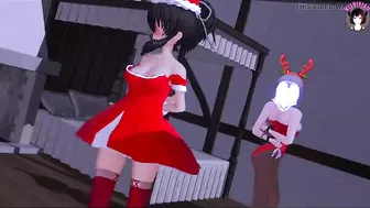 2 Cute Girls Dance + Rough BDSM Sex (3D HENTAI)