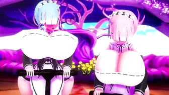 Rem and Ram Pumping Thicc Inflation | Imbapovi