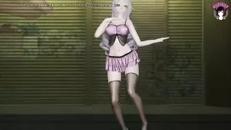 Sexy Dance + Cowgirl Sex (3D HENTAI)