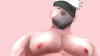 Kakashi has sex with a girl with big tits - Hentai uncensored