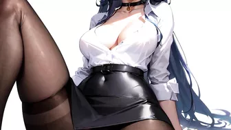 4K AI Hentai Arts #23 — Hot Office Girl, In Glasses, Big Boobs