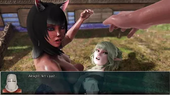 CatGirl Licks Elf until she drips Pussy Juice - Goblin Layer