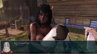 CatGirl Licks Elf until she drips Pussy Juice - Goblin Layer